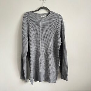 Arizona Jean Company Crewneck Light Gray Knit Sweater Women’s Size XXL NWT